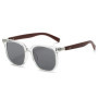 2023 Retro Sunglasses For Men Fashion square Glasses Vintage Sunglasses Women Luxury Wood Anti-Blu-Ray Lens Eyewear