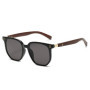 2023 Retro Sunglasses For Men Fashion square Glasses Vintage Sunglasses Women Luxury Wood Anti-Blu-Ray Lens Eyewear
