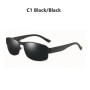 Luxury Men's Polarized Sunglasses Men Driving Fishing Designer Sun Glasses For Man Metal Vintage Goggles Shades Anti-glare UV400