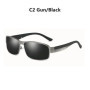 Luxury Men's Polarized Sunglasses Men Driving Fishing Designer Sun Glasses For Man Metal Vintage Goggles Shades Anti-glare UV400