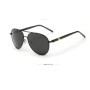 Luxury Men's Polarized Sunglasses Driving Sun Glasses For Men Women Brand Designer Male Vintage Black Pilot Sunglasses UV400