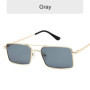 2024 Brands Design Women Anti-Reflective Mirror Sunglasses Fashion Metal Square Glasses Classic Men Out Door Sun Glasses Uv400
