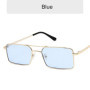 2024 Brands Design Women Anti-Reflective Mirror Sunglasses Fashion Metal Square Glasses Classic Men Out Door Sun Glasses Uv400