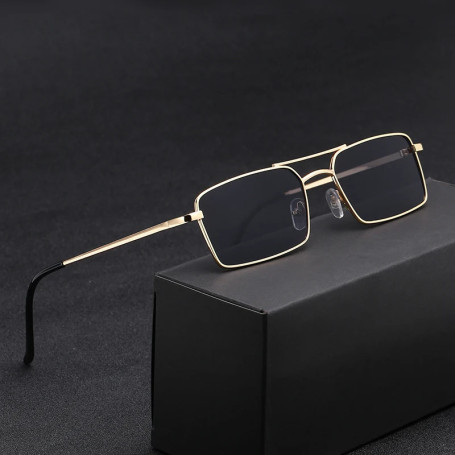 2024 Brands Design Women Anti-Reflective Mirror Sunglasses Fashion Metal Square Glasses Classic Men Out Door Sun Glasses Uv400