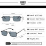 2024 Brands Design Women Anti-Reflective Mirror Sunglasses Fashion Metal Square Glasses Classic Men Out Door Sun Glasses Uv400