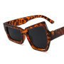 Fashion Irregular Square Sunglasses Man Fashion Brand Designer Personality Sun Glasses Male White Black Mirror Oculos De Sol
