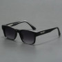 New Men's Advanced Ultra Light Coarse Frame Fashion Square Sunglasses Women Men Trendy Anti Mist Outdoor Driving Shades UV400