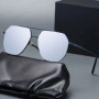 Metal Frame Sunglasses For Men High Definition Unisex Sunglasses Fishing Sunscreen Uv400 Summer Glasses Mirror Lenses Goggle