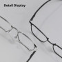 Retro Business Office Half Titanium Glasses Photochromic Men Optical Prescription Myopic Astigmatism Progressive Eyeglasses