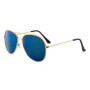 New Toad Mirror Men's Metal Frame Sunglasses Retro Anti-glare UV400 Sun Glasses Outing Street Shooting Zonnebril Voor Mannen