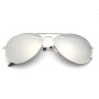 New Toad Mirror Men's Metal Frame Sunglasses Retro Anti-glare UV400 Sun Glasses Outing Street Shooting Zonnebril Voor Mannen