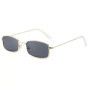 Fashion Small Rectangle Sunglasses Men Women Vintage Square Driving SunGlasses Brand Metal Frame Eyewear lentes de sol mujer