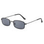 Fashion Small Rectangle Sunglasses Men Women Vintage Square Driving SunGlasses Brand Metal Frame Eyewear lentes de sol mujer