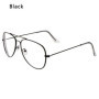Qutzzmnd Retro Metal Big Frame Myopia Spectacles Blue Light Blocking Glasses For Women Men Classic Eyewear -1.0~-5.0