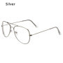 Qutzzmnd Retro Metal Big Frame Myopia Spectacles Blue Light Blocking Glasses For Women Men Classic Eyewear -1.0~-5.0