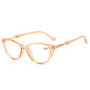 Fashion Cat Eyes Reading Glasses Ultralight Small Frame Clear Lens Presbyopic Eyeglasses For Women Men With +1.0 to +4.0