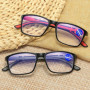Vintage TR90 Reading Glasses Women Men Anti Blue Light Presbyopia Eyeglasses Bifocal Near far Hyperopia Eyewear +1.5 2.0 2.5 3.0
