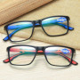 Vintage TR90 Reading Glasses Women Men Anti Blue Light Presbyopia Eyeglasses Bifocal Near far Hyperopia Eyewear +1.5 2.0 2.5 3.0