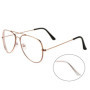 Luxury Frog Myopia Glasses Women Men Classic Finished Nearsighted Eyeglasses Double Beam Pilot Prescription Eyewear -1.0 -5.0