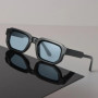 Sexy Square Sunglasses Women Men Black Sun Glasses Cool Designer Eyewear Luxury Colorful Mirror Lens Brand
