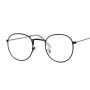 Round Glasses Frame Man Anti Blue Light Glasses Woman Fake Glasses Gold Optical Oval Eyeglasses Frame Transparent Lens