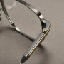 F·DRACON Ultra-light Business Men's Glasses Frame Square Pure Titanium Big Face Full Frame Optical Prescription Frame 80984