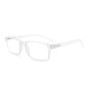 MODFANS Reading Glasses For Women Blue Light Readers Men Rectangular Unisex Lightweight Frame Comfortable Spring Hinge Eyeglasse