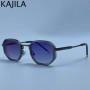 Vintage Square Punk Sunglasses Men 2026 Luxury Designer Retro Steampunk Octagon Metal Frame Sun Glasses for Male Driving Shades