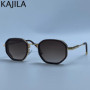 Vintage Square Punk Sunglasses Men 2026 Luxury Designer Retro Steampunk Octagon Metal Frame Sun Glasses for Male Driving Shades