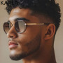 Vintage Square Punk Sunglasses Men 2026 Luxury Designer Retro Steampunk Octagon Metal Frame Sun Glasses for Male Driving Shades