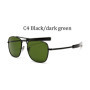 Men luxury Brand Designer Sun Glasses Vintage fashion Aviation AO Sunglasses For Male American Army Military Optical Glass Lens