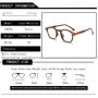 Custom High Degree Small Men Optics Frame Photochromic Prescription Glasses Anti Blue Light Hyperopia Myopia Astigmatism Eyewear