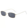 Fashion Retro Metal Frame Colorful Lens Sunglasses Vintage Rectangle Sun Glasses Men Women UV400 Eyeglasses Очки Солнцезащитные