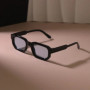New Rectangle Sunglasses Women Men Luxurious Brand Designer Casual Sun Glasses Female Male Plastic Personality Outdoor Eyewear