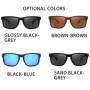 2026 NEW High quality luxury KIDIN brand Polarized sunglasses square Outdoor Sports Party Beach Women men sun glasses UV400