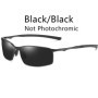 Photochromic Men Polarized Sunglasses Male Metal Square Glasses Driving Sun Glasses UV400 Outdoor Sports Cycling Goggles