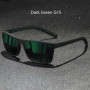 Fashion Vintage Check Pattern Polarized Sunglasses Men Women Classic Driving Fishing Square Sun Glasses Man Retro Eyewear UV400