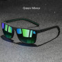 Fashion Vintage Check Pattern Polarized Sunglasses Men Women Classic Driving Fishing Square Sun Glasses Man Retro Eyewear UV400
