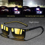 Fashion Vintage Check Pattern Polarized Sunglasses Men Women Classic Driving Fishing Square Sun Glasses Man Retro Eyewear UV400