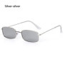 Fashion Small Rectangle Sunglasses Men Women Vintage Square Driving Sun Glasses Luxury Brand Metal Frame Eyewear