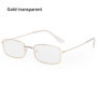 Fashion Small Rectangle Sunglasses Men Women Vintage Square Driving Sun Glasses Luxury Brand Metal Frame Eyewear