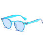 JNPCXI Quality New Retro Round Sunglasses Women Fashion Rivets Decoration Shades UV400 Men Punk Leopard Sun Glasses