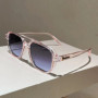 Vintage Double Bridges Men Square Sunglasses Fashion Clear Ocean Lens Eyewear Women Trending Rivets Sun Glasses UV400