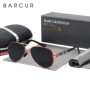 BARCUR Polarized Mens Sunglasses Pilot Sun Glasses for Men accessories Driving Fishing Hiking Eyewear Oculos Gafas De Sol