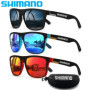 Hot selling SHIMANO sunglasses SHIMANO bicycle glasses men women Motocross Goggles for hiking driving fishing cycling glasses