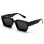 Ruiao Retro Black Millionaire Shades Luxury Sunglasses 2026 For Men Designer Famous Brand Square Sun Glasses Man Women Sunglass