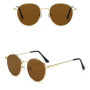 New Round Metal Frame Sunglasses Women Men Polarized UV400 Shades Sun Glasses Fashion Outdoor Driving Fishing Eyewear