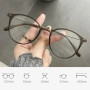 Finished Blue Light Blocking Nearsighted Eyeglasses Diopter 0 To -4.0 Luxury Women Men's Prescription Myopia Minus Glassses