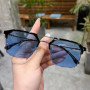 NEW Trendy Men Women Myopia Glasses Finished Optical Spectacle Sun Glasses Diopter 0 To -4.0 Double Beam Near Sight Eyeglasses
