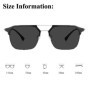 NEW Trendy Men Women Myopia Glasses Finished Optical Spectacle Sun Glasses Diopter 0 To -4.0 Double Beam Near Sight Eyeglasses